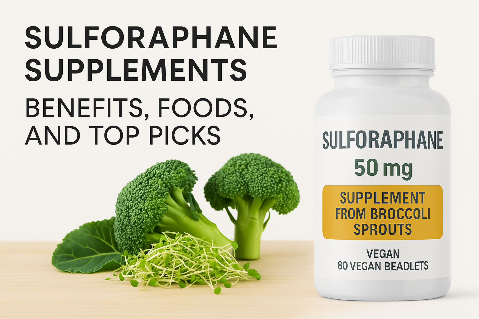 Sulforaphane Supplements: Benefits, Foods, and Top Picks